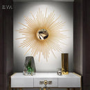 decorative metal mirror with sunglasses for interior decoration