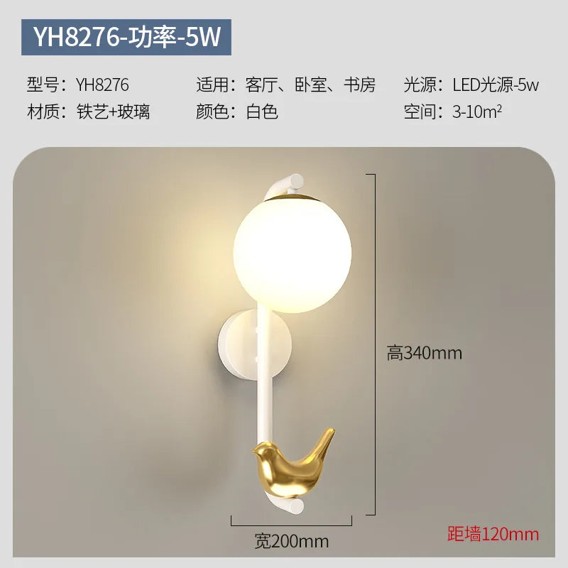 Creative wall light for children's decor - vue 10 sur 10
