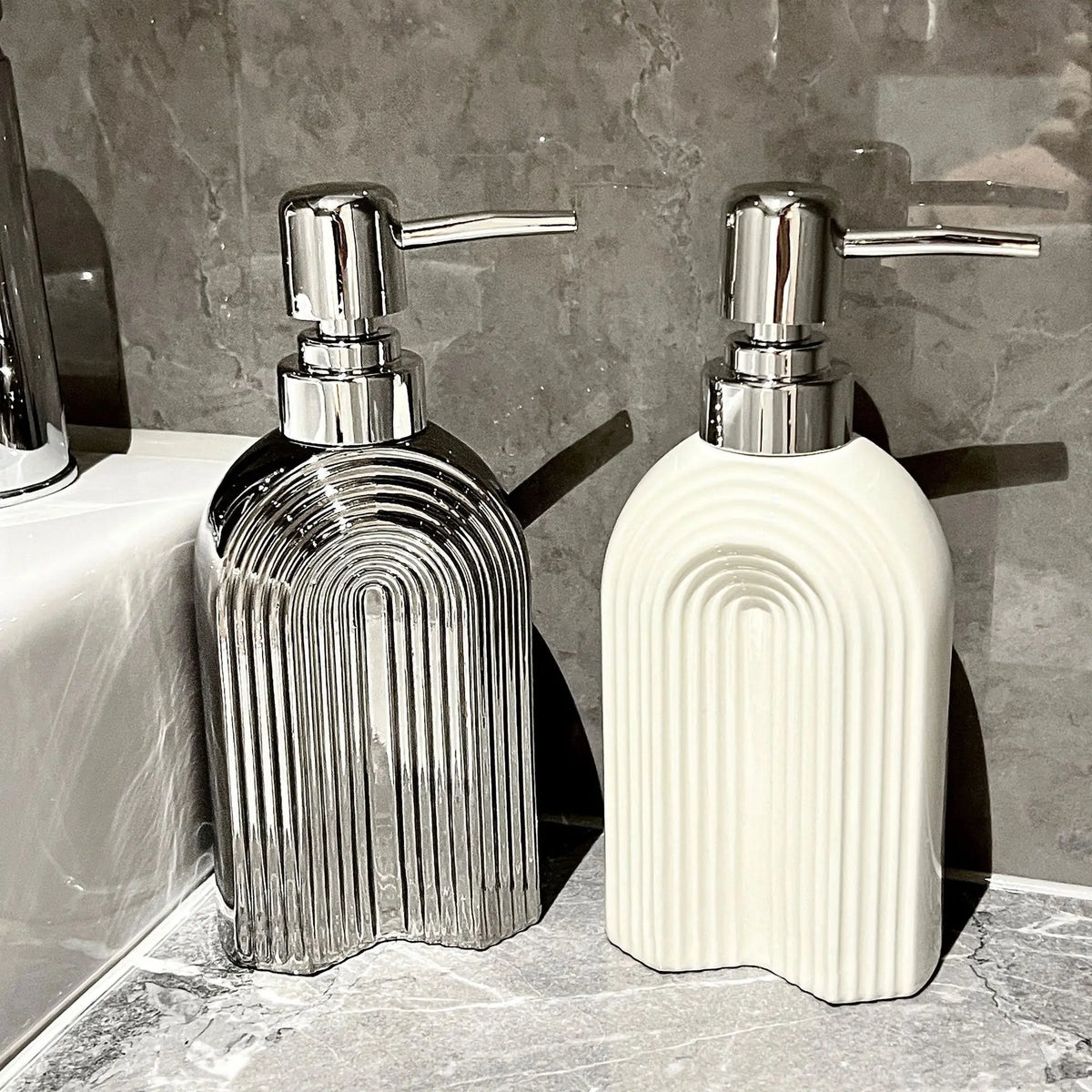 creative hand sanitizer bottle luxury bathroom