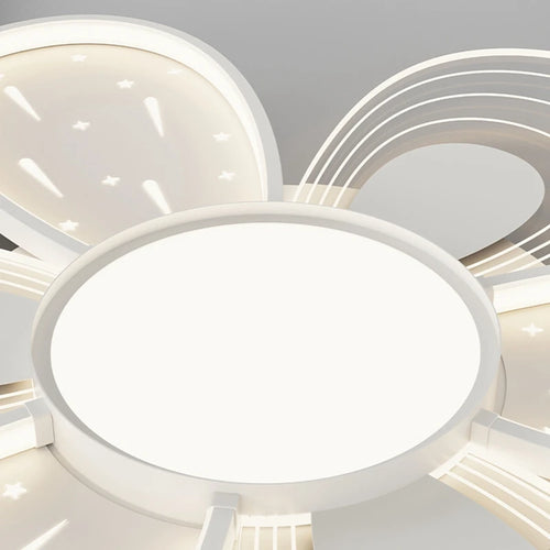 Modern LED ceiling light for elegant interior decoration - vue 7 sur 10