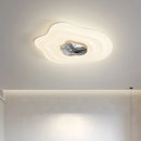 Modern round LED ceiling light for decorative indoor lighting