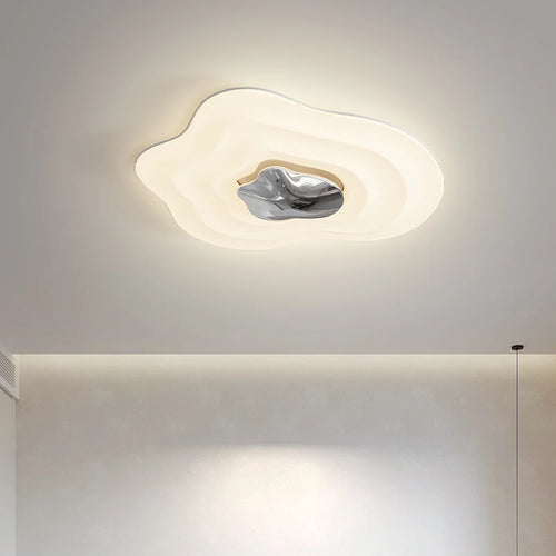 Modern round LED ceiling light for decorative indoor lighting