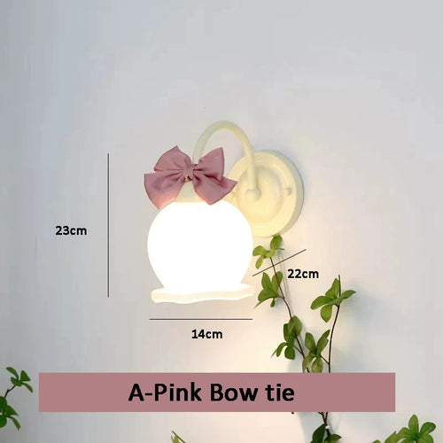 Glass princess wall light for modern children's bedrooms - vue 13 sur 16
