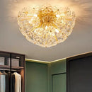 Luxury nordic crystal glass ceiling light for modern interiors