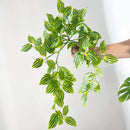 Artificial hanging scindapsus aureus plant for indoor and outdoor decoration