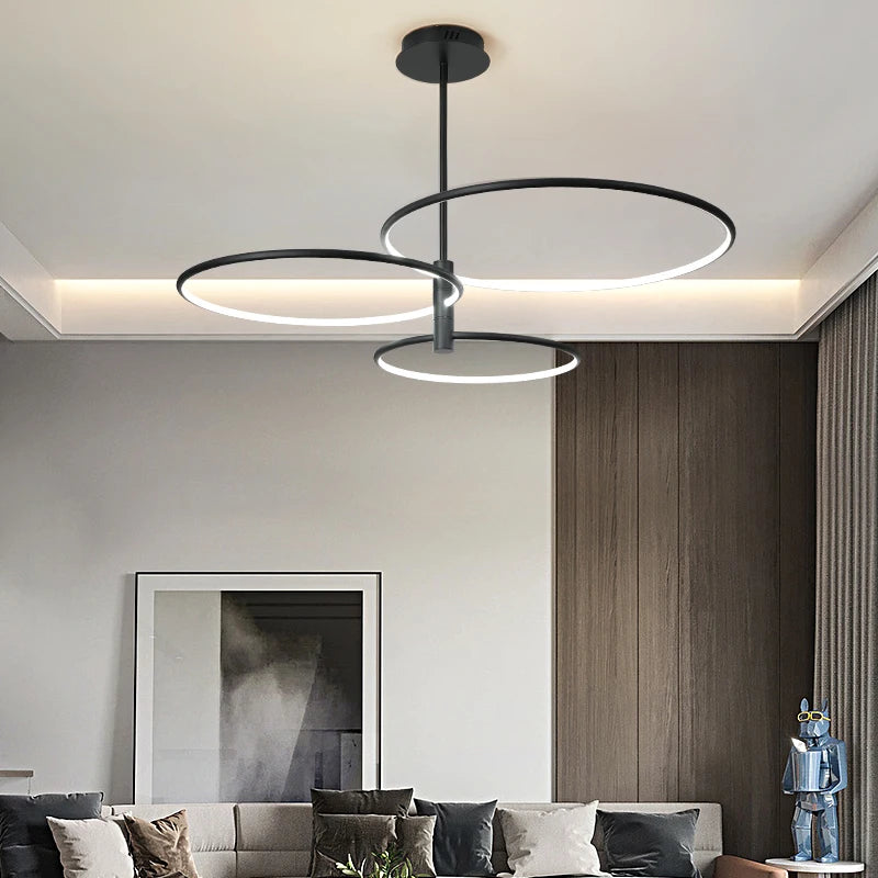 Modern luxury creative LED chandelier for indoor lighting
