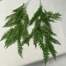 Artificial rattan fern for indoor and outdoor decoration