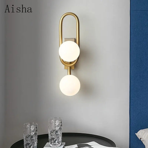 Modern magic bean decorative wall light - vue 2 sur 7