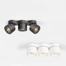 Dimmable folding rotating LED spotlights for indoor lighting