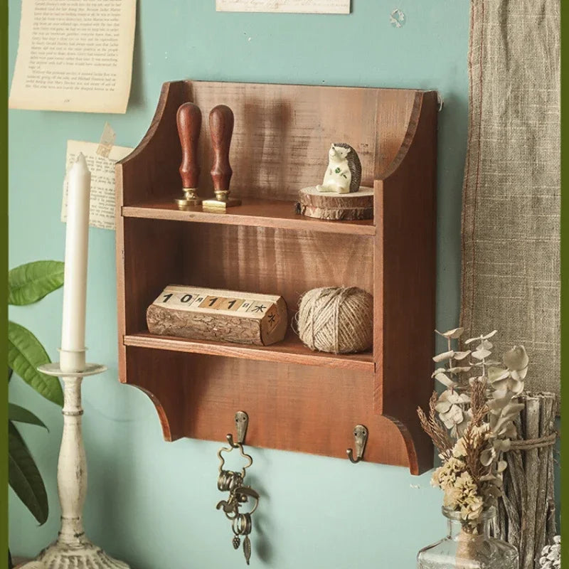 decorative wall key holder with practical key hook