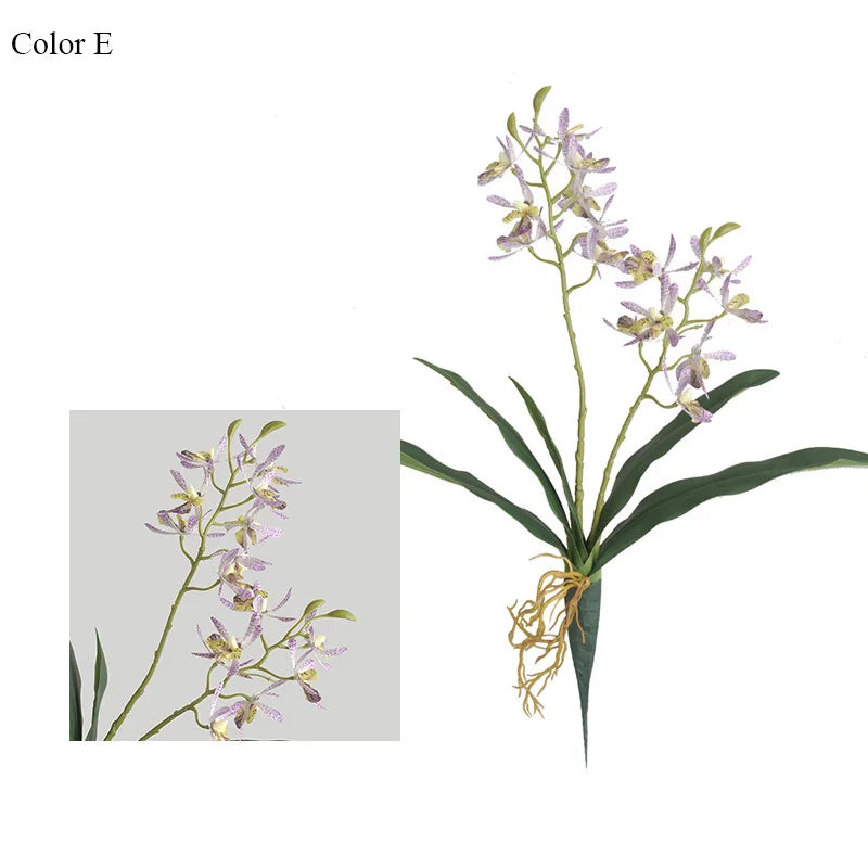 Artificial butterfly orchid for wedding and party decoration - vue 7 sur 10