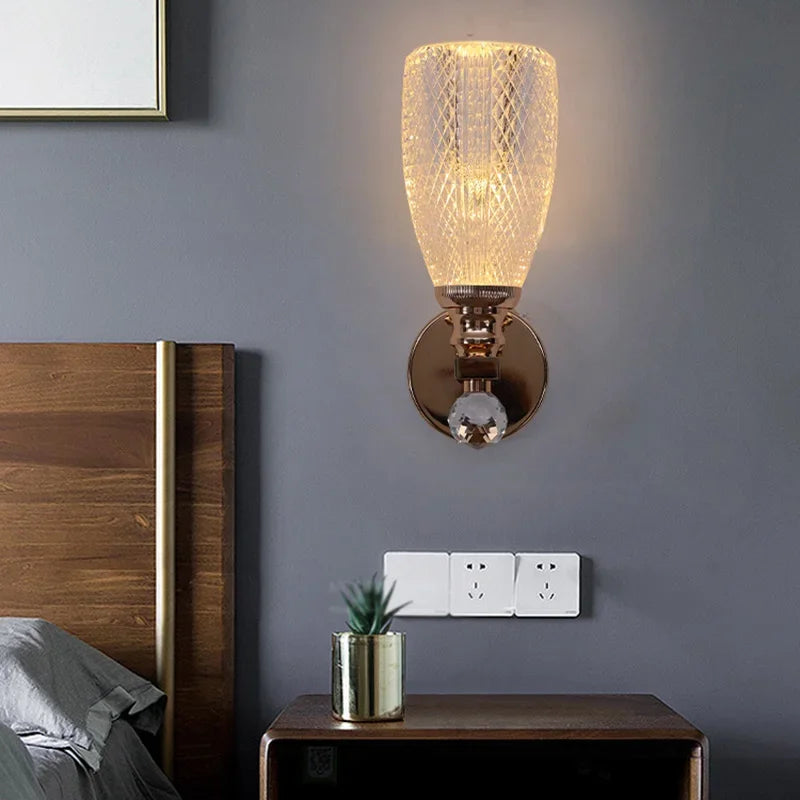 Decorative modern luxury style wall light