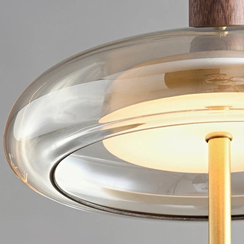 Nordic copper minimalist chandelier for elegant interiors - vue 5 sur 10