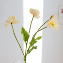 Artificial poppy flowers for weddings and home decoration