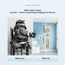 vertical clothes storage rack for home