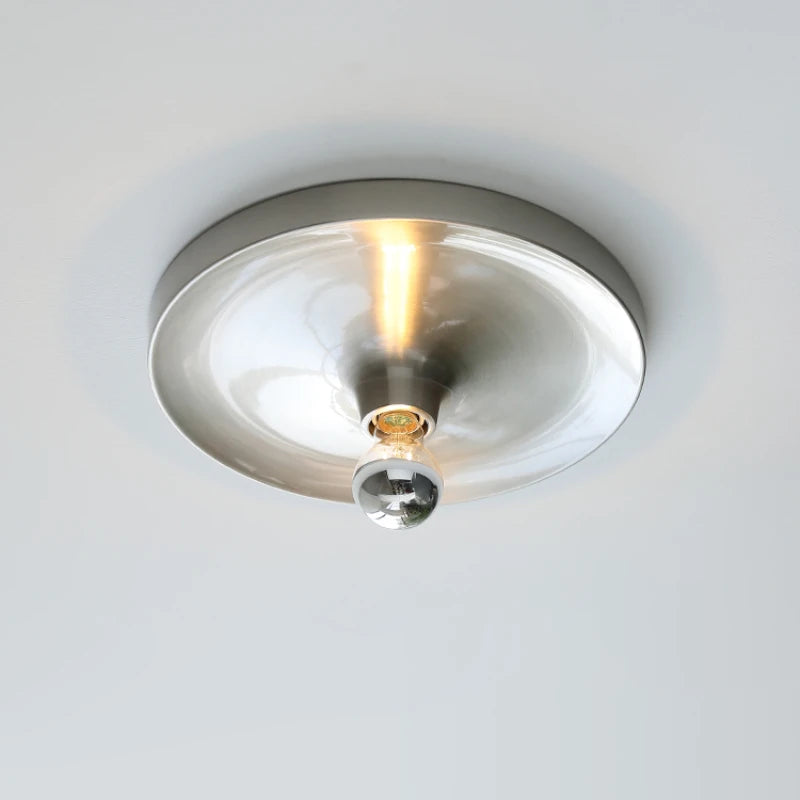 Bauhaus UFO art galvanised LED wall light decoration - vue 4 sur 14