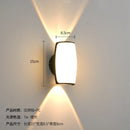 Modern waterproof wall light for outdoor and indoor lighting
