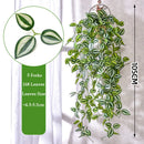 Artificial hanging plants for indoor and outdoor decor