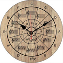 retro silent wall clock for modern home decor