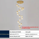 Luxury crystal lamp for elegant modern interiors