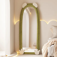 Modern creative kawaii wall mirror for aesthetic decoration