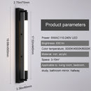 Modern cylindrical LED wall light for home decoration