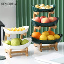 Modern creative fruit plate for snacks and desserts