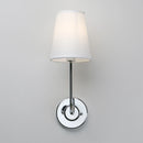 Phansthy classic single industrial wall light with flared funnel shade