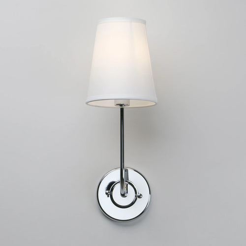 Phansthy classic single industrial wall light with flared funnel shade - vue 3 sur 10