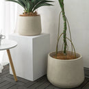 Large silicone mould for concrete flower pot gardening
