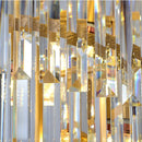 Modern crystal chandelier for elegant and bright interior decor