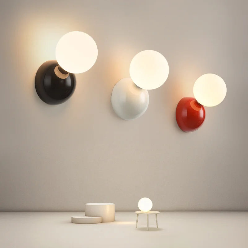 Nordic bedside lamp for modern interior decor