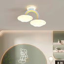 LED rainbow cloud ceiling light for children's room