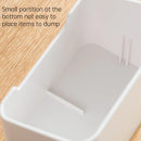 natural bamboo remote control storage organizer