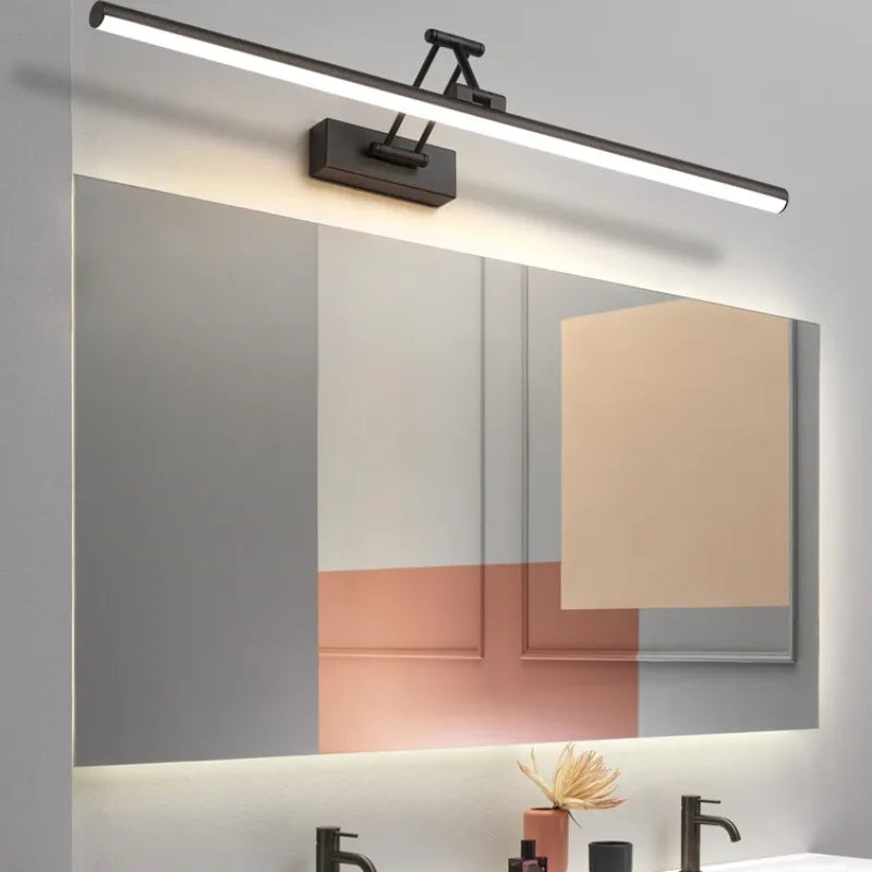 Waterproof LED mirror cabinet lamp foldable telescopic - vue 3 sur 16