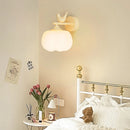 Modern PE wall light with LED bird-shaped shade
