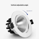 Modern and elegant recessed LED spotlight for indoor lighting