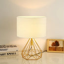Creative nordic retro geometric table lamps for interior decoration