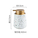 ceramic bottle for portable soap and lotion