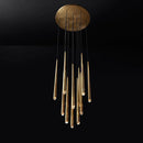 Nordic retro chandelier pendant light for villa, staircase, foyer or bar
