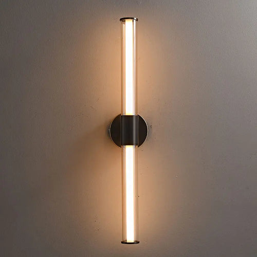 applique murale rétro led en verre de cuivre pour hôtel - vue 5 sur 6