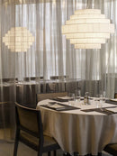 Elegant nordic fabric pendant light for interior decoration