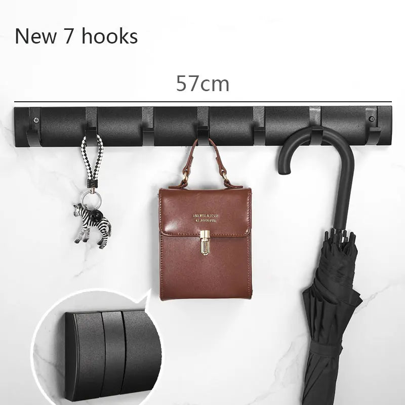 folding wall hooks for coats and towels - vue 12 sur 36