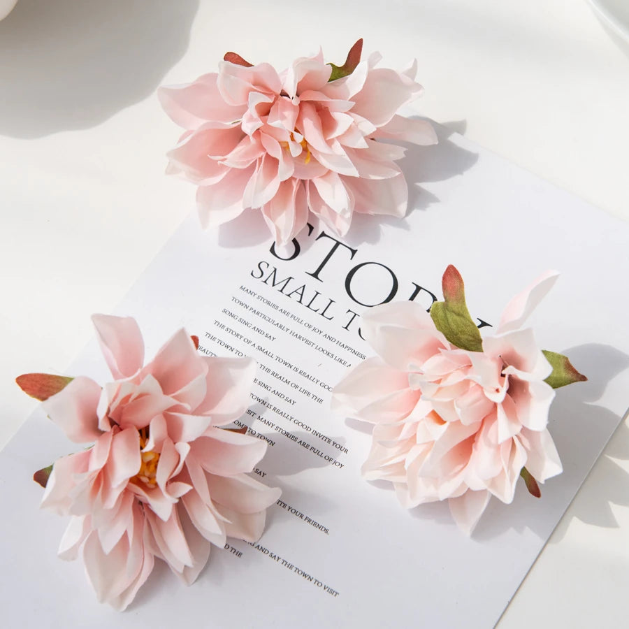 Set of 20 silk wall flowers for varied decoration - vue 5 sur 15