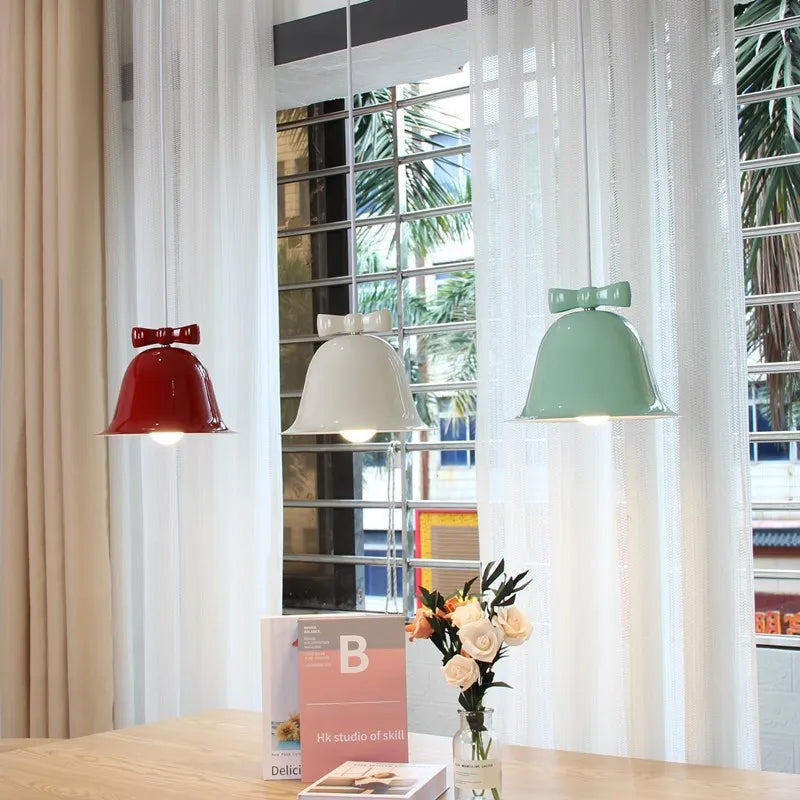 Children's pendant light with bow tie - vue 5 sur 19