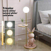Nordic rabbit floor lamp for children's room
