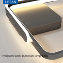 Modern LED ring ceiling lamp for indoors