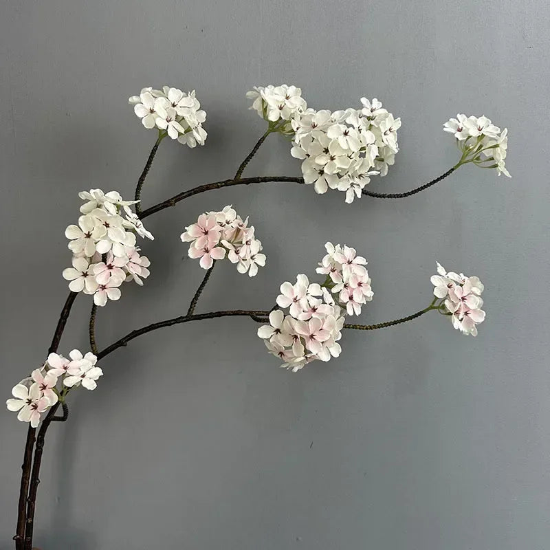 Artificial silk flowers for soft and elegant decor