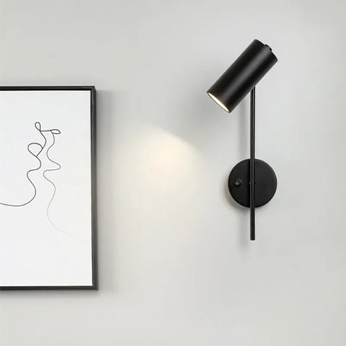 Modern rotatable LED wall lamp for living room, bedroom and hallway - vue 6 sur 10