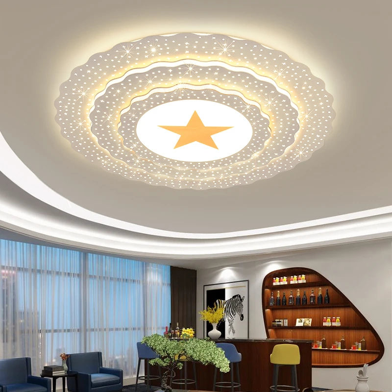 Modern LED ceiling light for customised indoor lighting